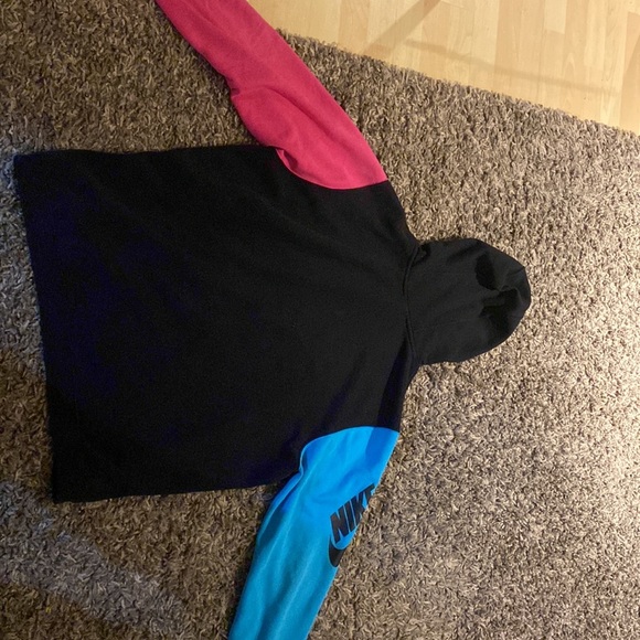 NIKE DOUBLE SWOOSH PINK/BLUE - Picture 2 of 2